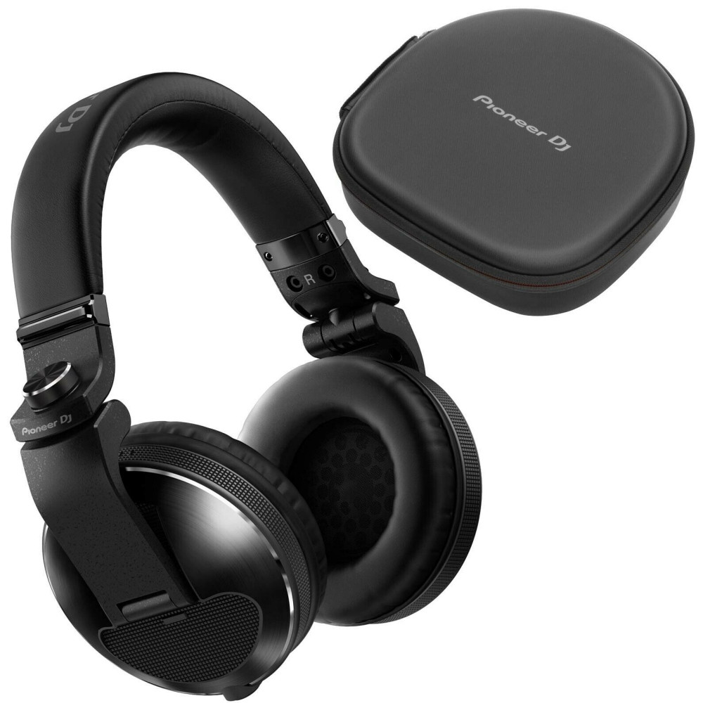 PIONEER HDJ-X10-K Black Professional DJ Headphones with Case