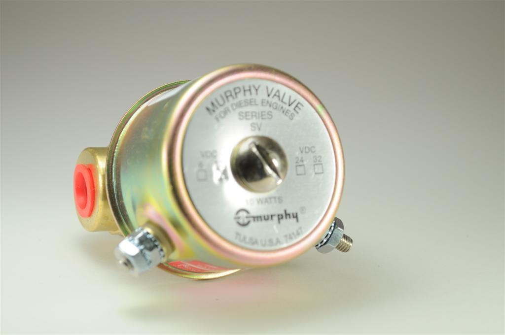 Murphy Diesel-Fuel Shutoff Valve 12V - SV-12