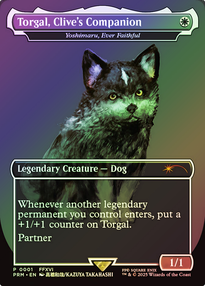 mtg 限定 トルガル Torgal, Clive's Companion 英語 mtg 限定 トルガル