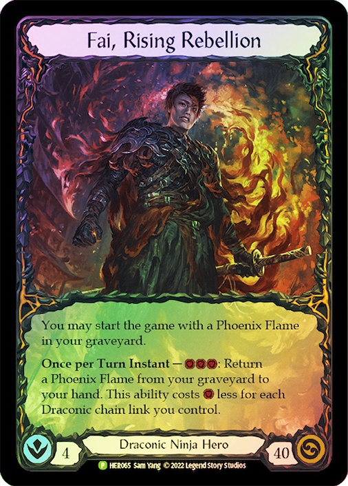 Fai, Rising Rebellion (World Premier) | Promotional Cards | Star