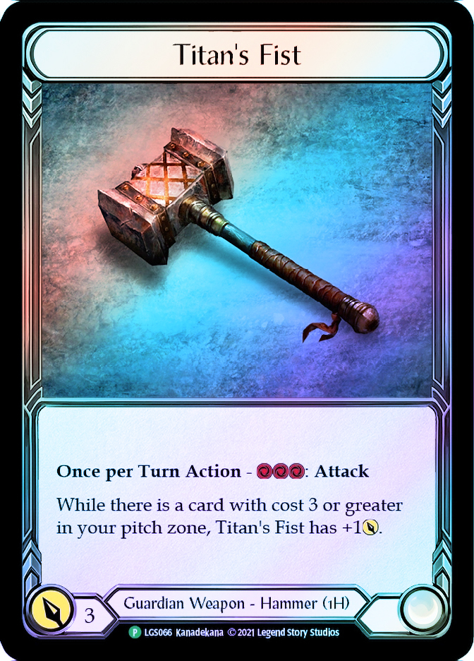 Titan's Fist (Armory Event) | Promotional Cards | Star City Games