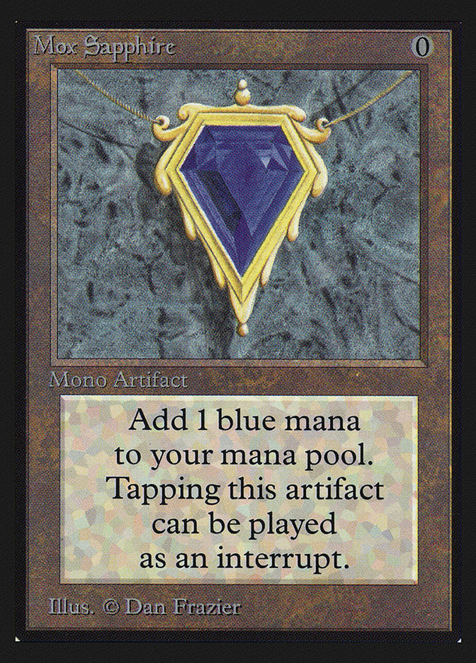 Mox Sapphire | Collectors' Edition | Star City Games