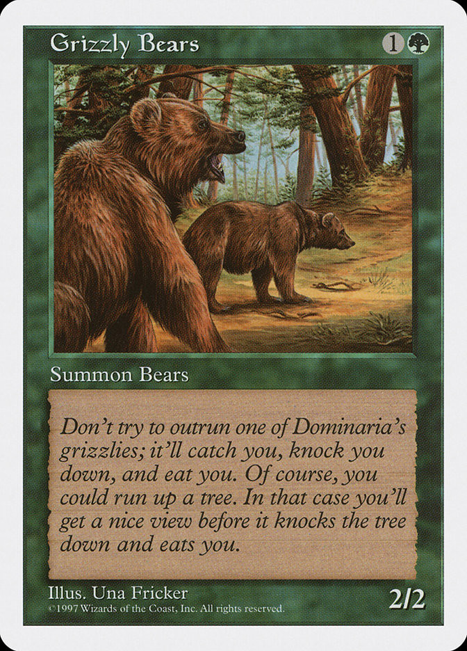 Grizzly Bears | 5th Edition | Star City Games