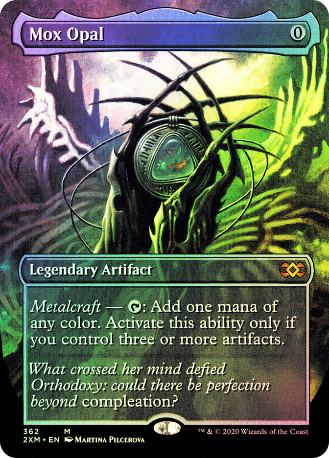 オパールのモックス 2枚 日本語ボーダーレス MTG オパールのモックス