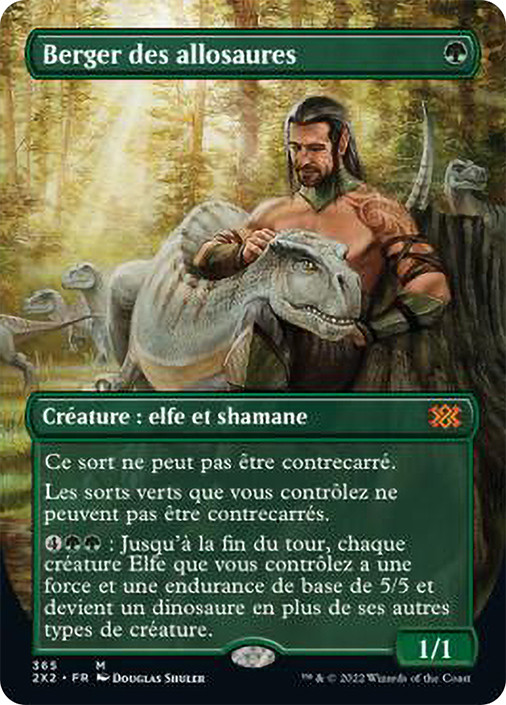 mtg Allosaurus Shepherd⁄アロサウルス飼い エラーカード mtg