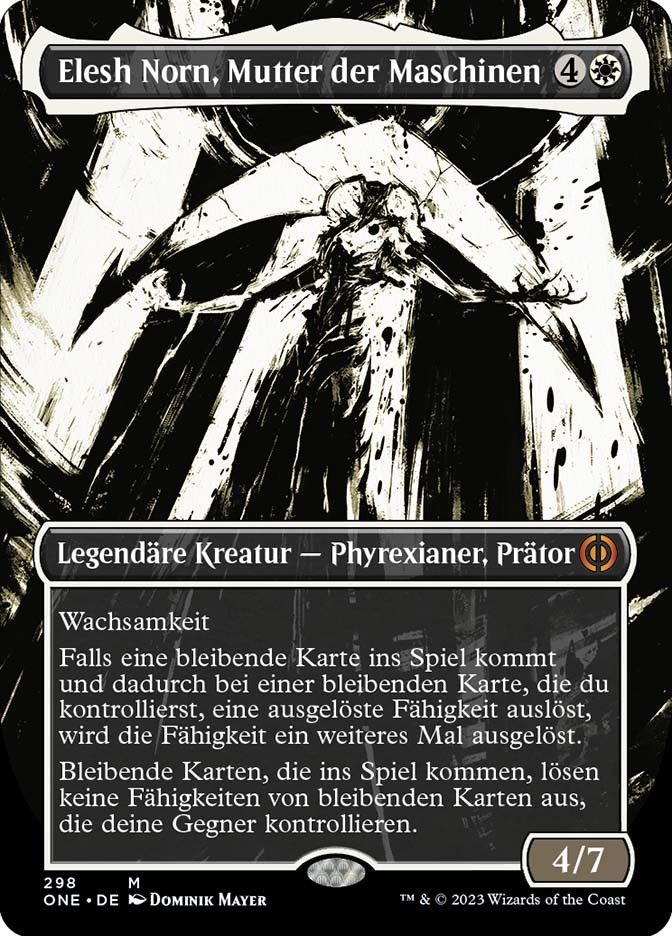 Elesh Norn, Mother of Machines (#298) (Showcase) | Phyrexia: All