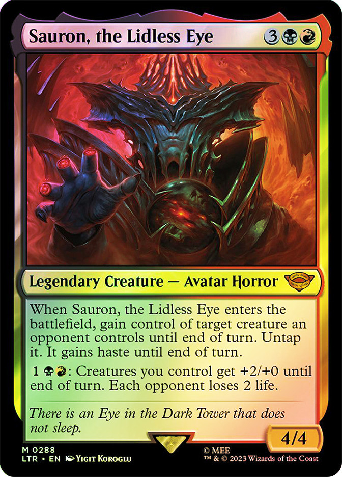 Sauron, the Lidless Eye | The Lord of the Rings | Star City Games