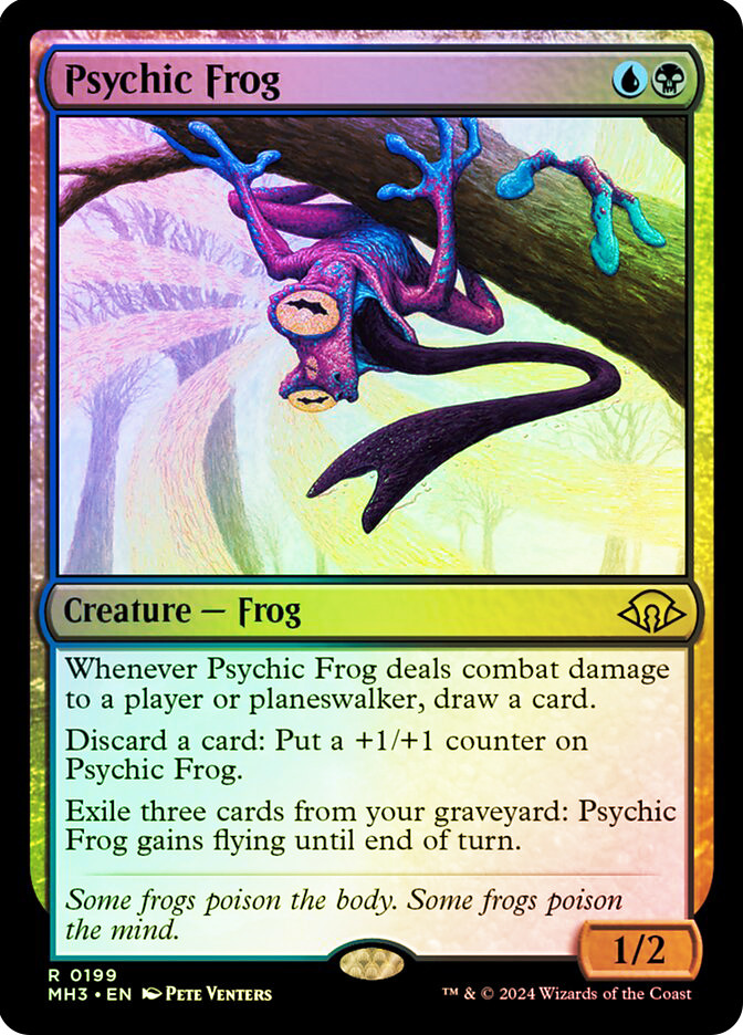 絵違い 超能力蛙 英4枚 絵違い 超能力蛙 英4枚