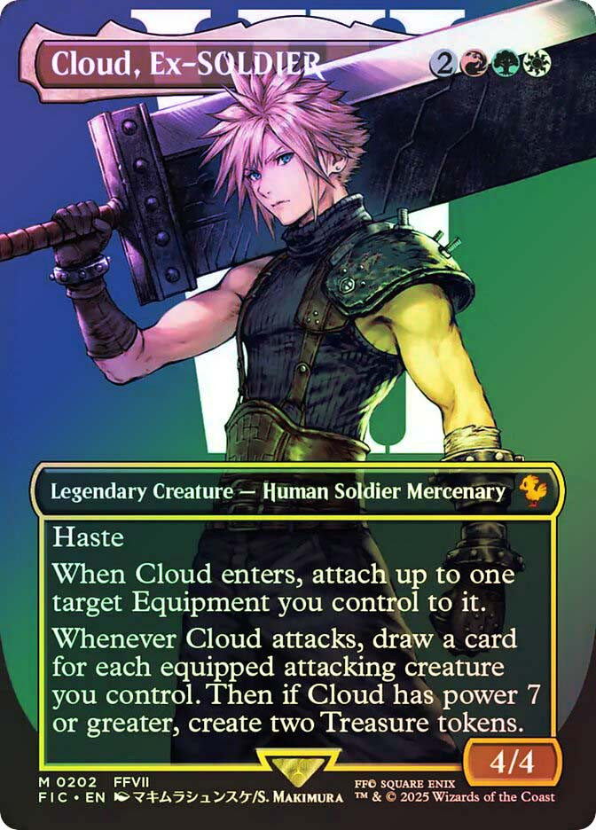 Cloud, Ex-SOLDIER (#202) | FINAL FANTASY Commander | Star City Games