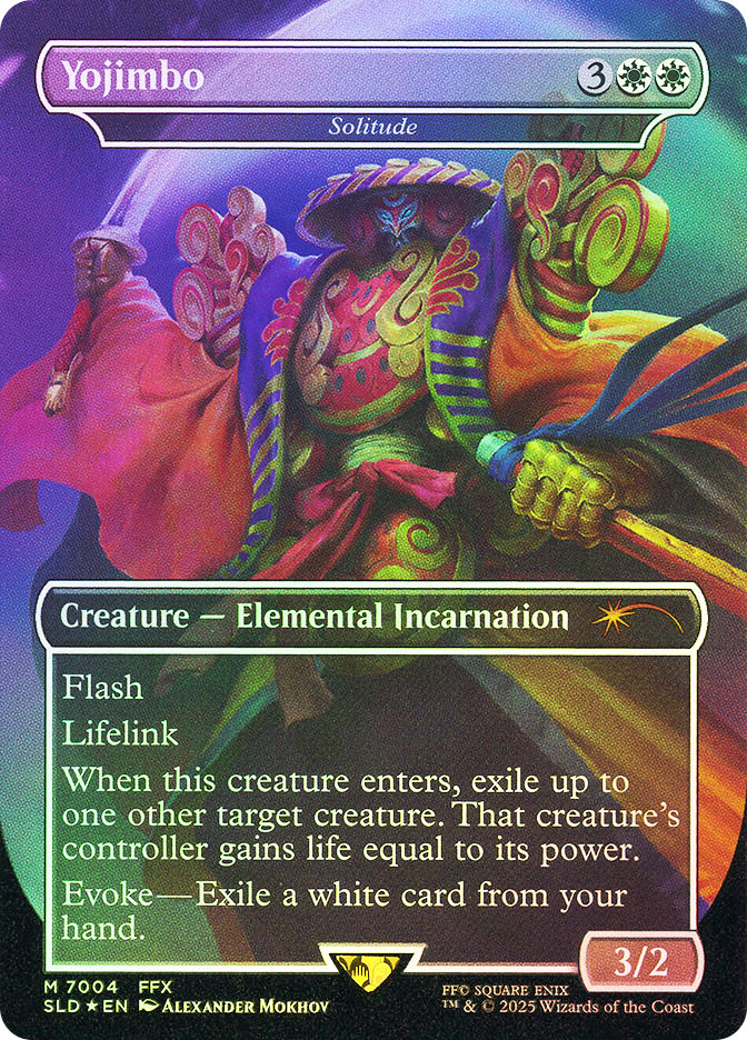 Yojimbo FF Secret Lair MTG ヨウジンボウ 孤独 Yojimbo - Solitude