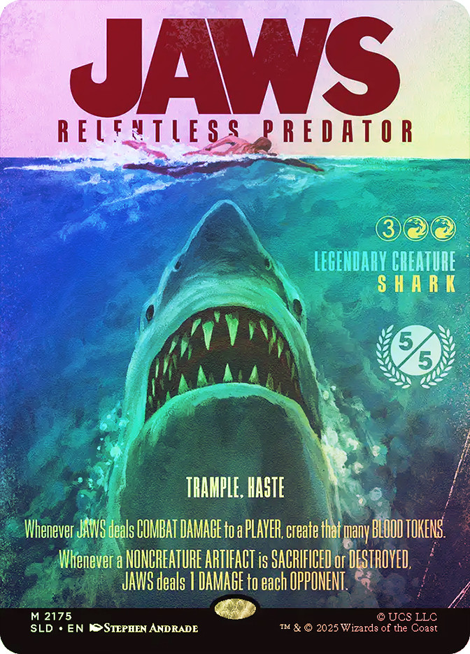 Jaws, Relentless Predator (Jaws) | Secret Lair Drop | Star City Games