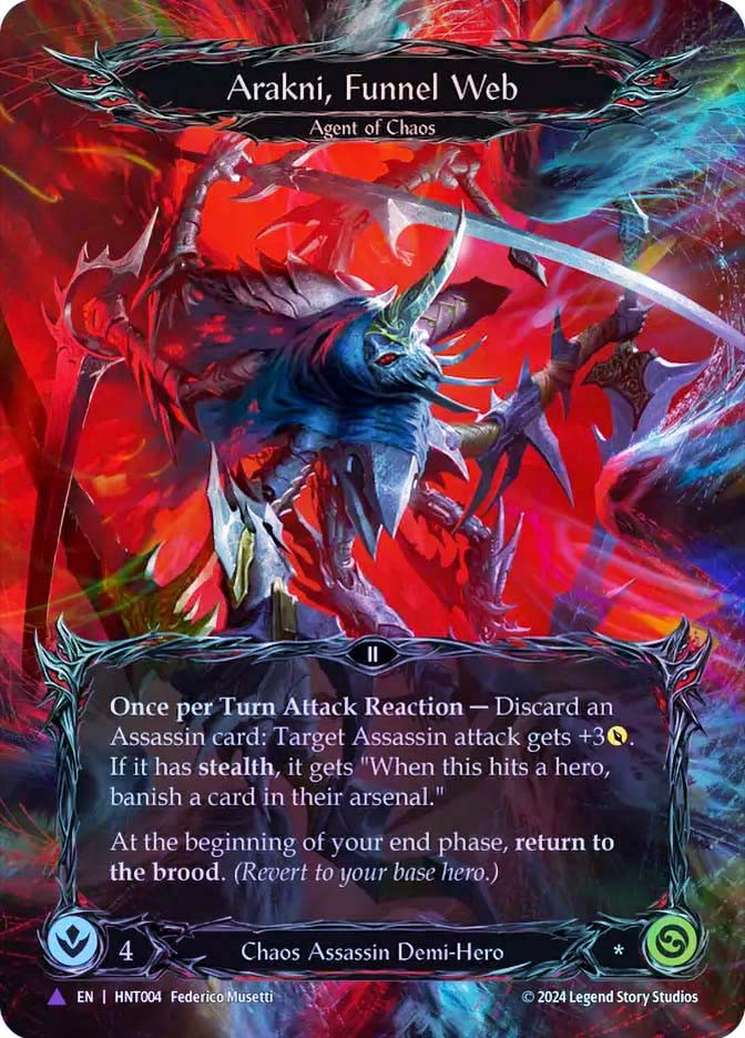 Flesh and Blood 抜け落ちたアラクニ Marvel CF 日本語版 Flesh and