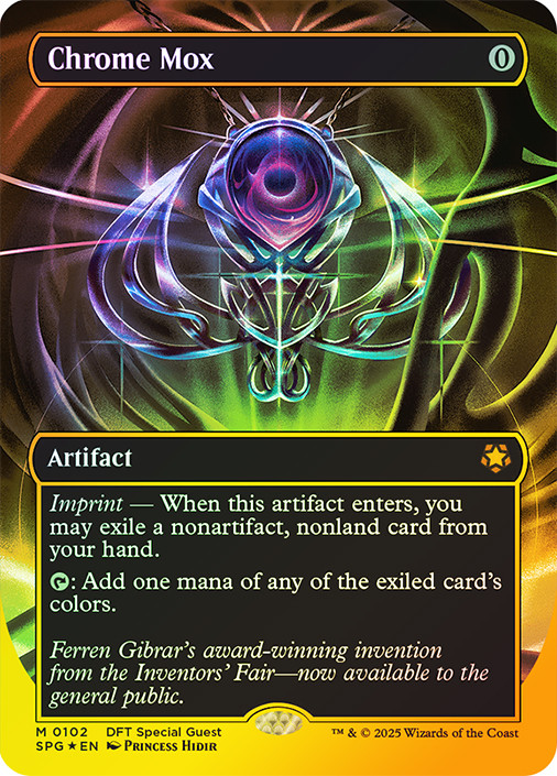 foil 初版「MRD」金属モックス/Chrome Mox 英語1枚 金属モックス