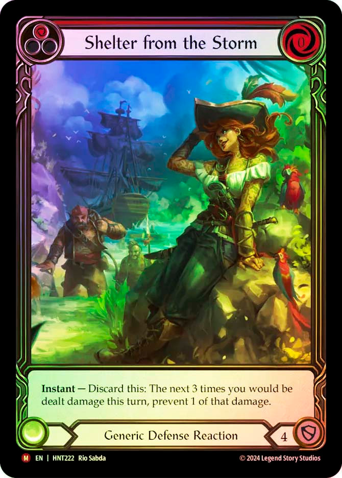 FAB Shelter from the Storm HNT 英語版3枚 FAB Shelter from the