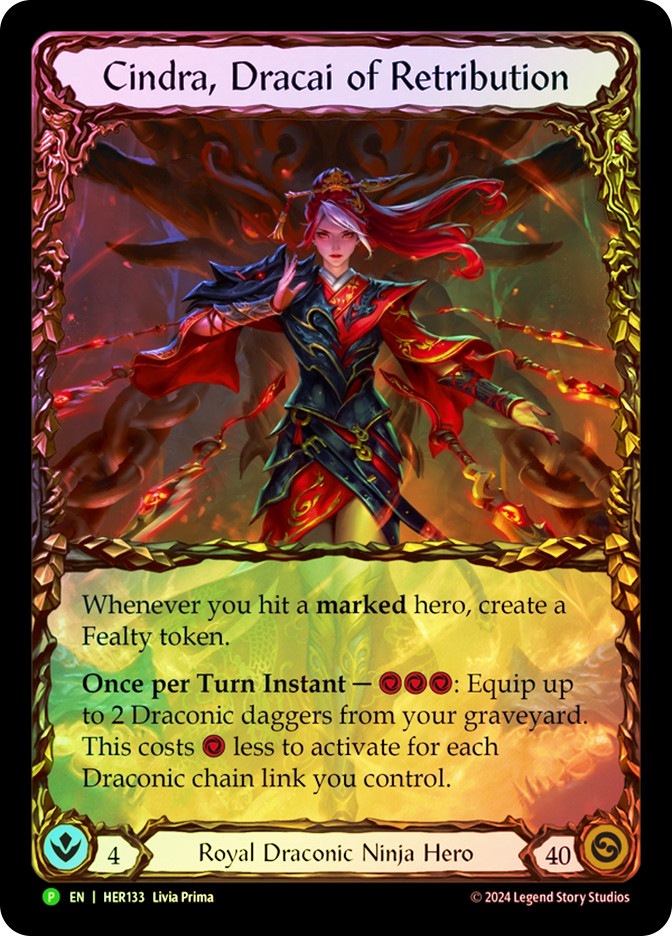 Cindra, Dracai of Retribution (Road to Nationals) | Promotional