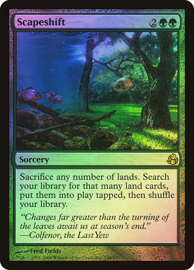 風景の変容 英語版 Foil 4枚セット[M19] 風景の変容 英語版 Foil 4枚