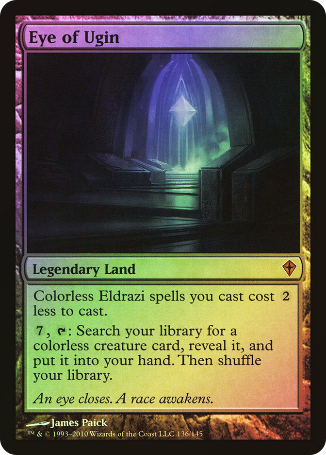 Eye of Ugin ウギンの目 FOIL 038/045 MTG 最 安値