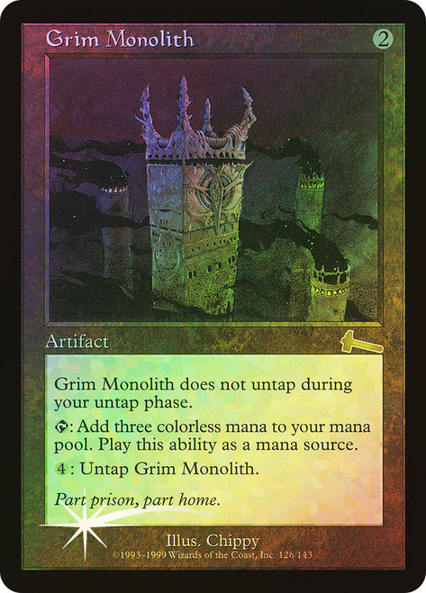 MTG 厳かなモノリス foil 厳かなモノリス⁄Grim Monolith Foil英語