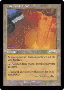 MTG 裏切り者の都/City of Traitors 日本語版(サインド) City of