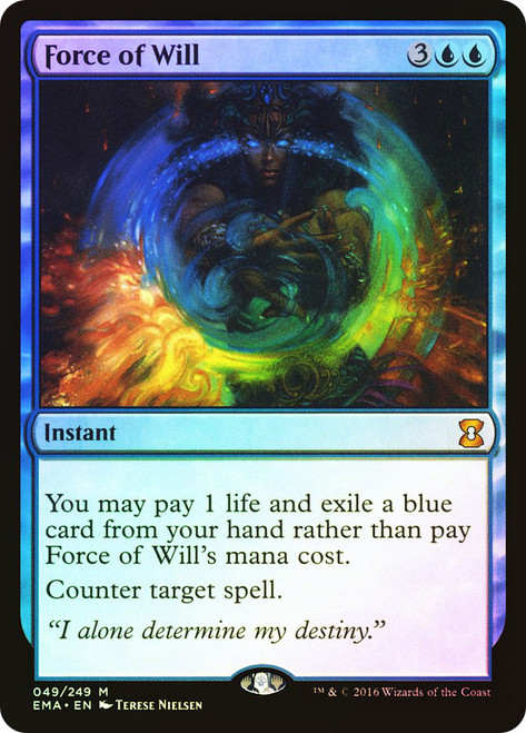 mtg 意思の力 Force of Will 4枚セット MTG 意思の力 Force of Will