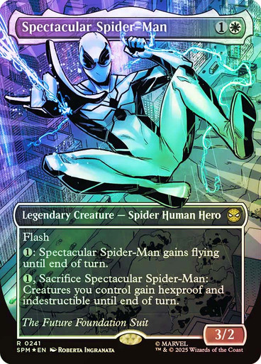MTG Spectacular Spider-Man(テクスチャー仕様)英語版 MTG FOIL
