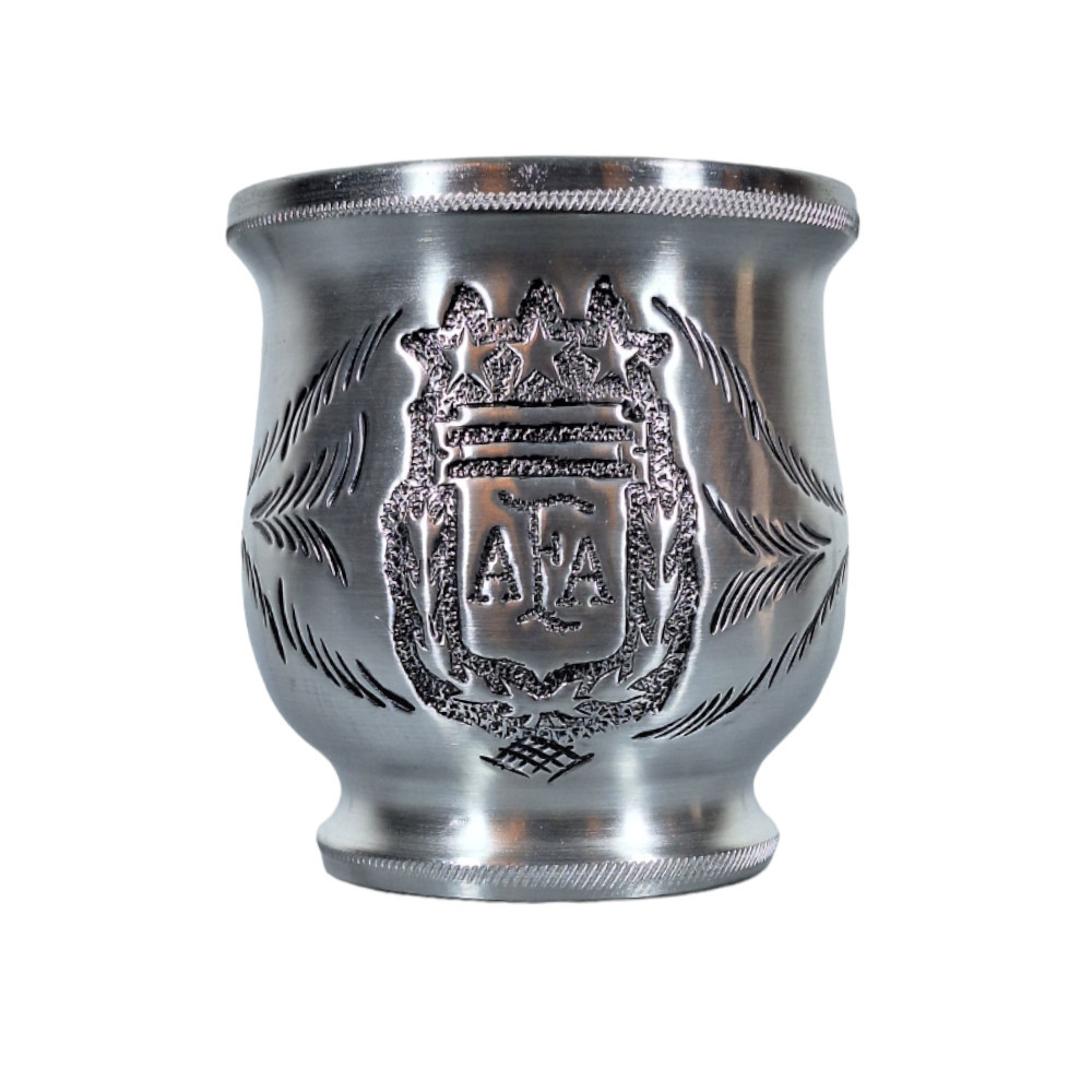 Mate Handcrafted Wooden Mate Cup Lined in Aluminum with AFA 3