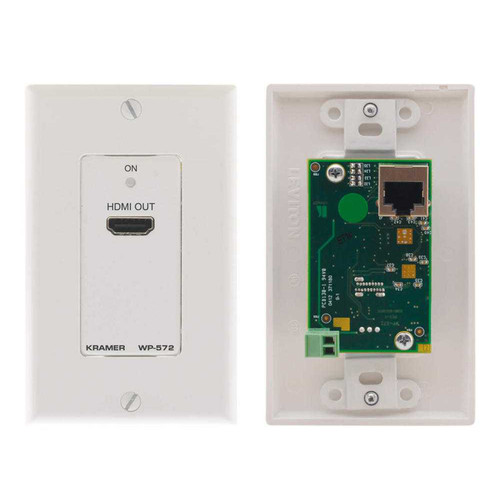 Kramer WP-871XR/US(W/B) 4K HDR HDMI Wall Plate PoC Transmitter