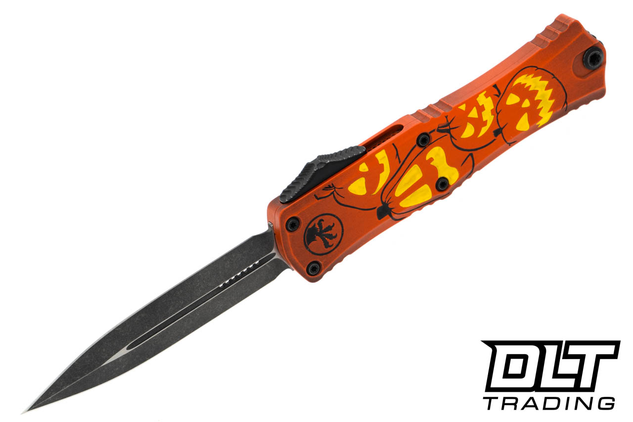 Microtech 1702M-1HWJLS Mini Hera D/E - Jack-o'-Lantern Handle