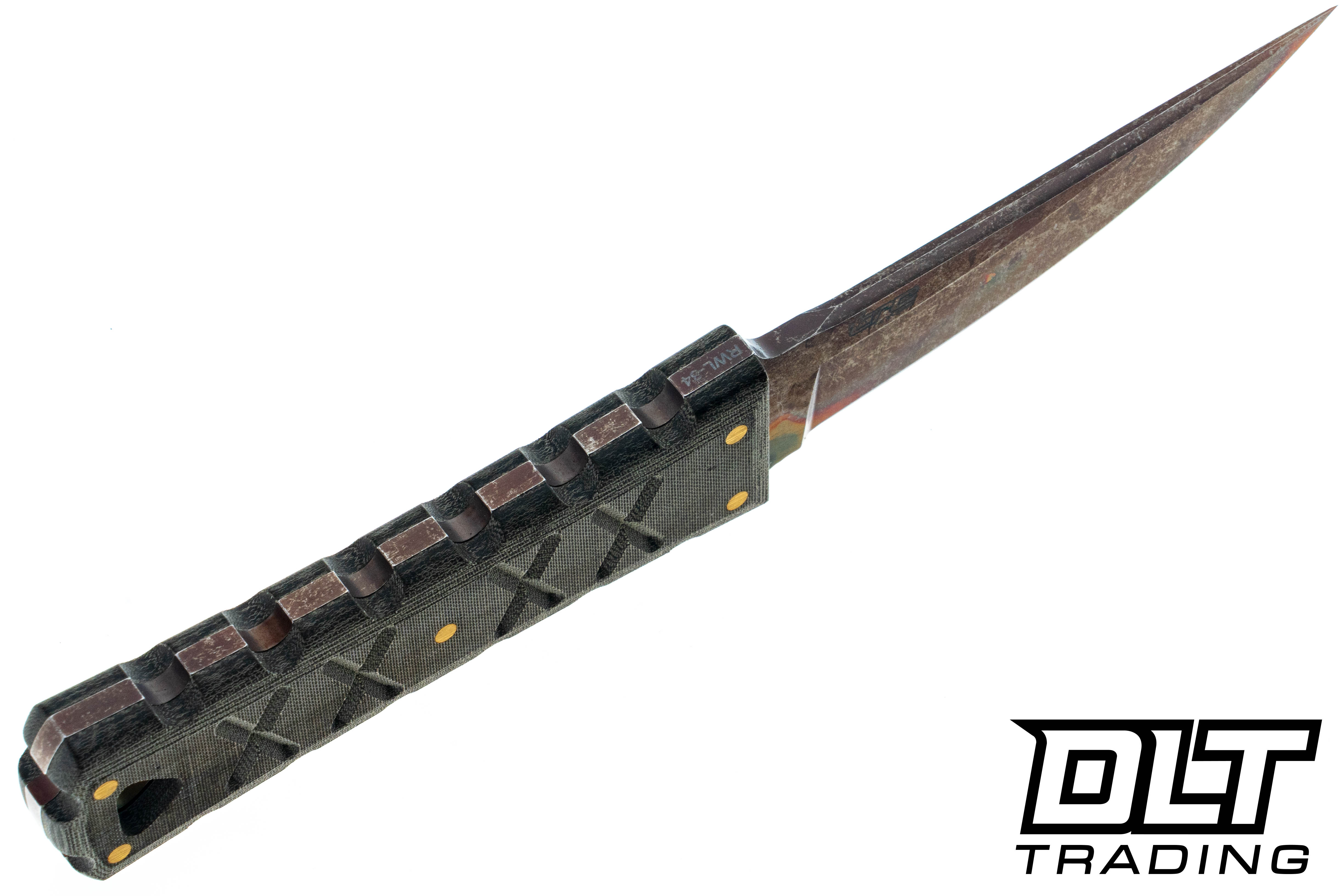 Williams Blade Design Shobu Zukuri Mini Kaiken - Green Linen