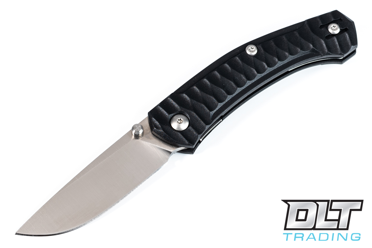 GiantMouse ACE Iona - Textured Black FRN - Satin Blade - DLT Trading