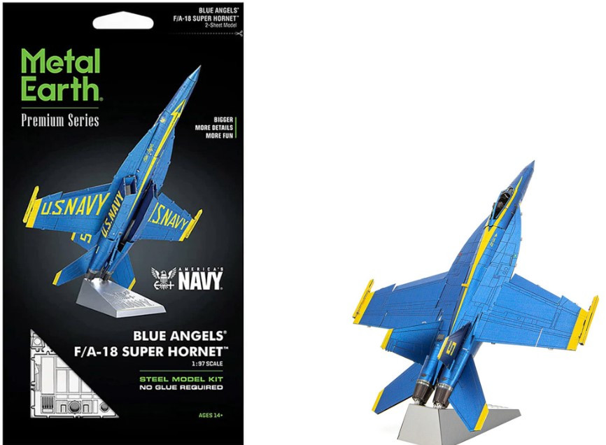 US Navy Blue Angels® F/A-18 Super Hornet™ Premium Series Metal