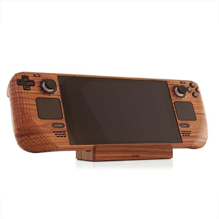 Real Wood Steam Deck LCD and OLED Covers |Toast | Made in USA
