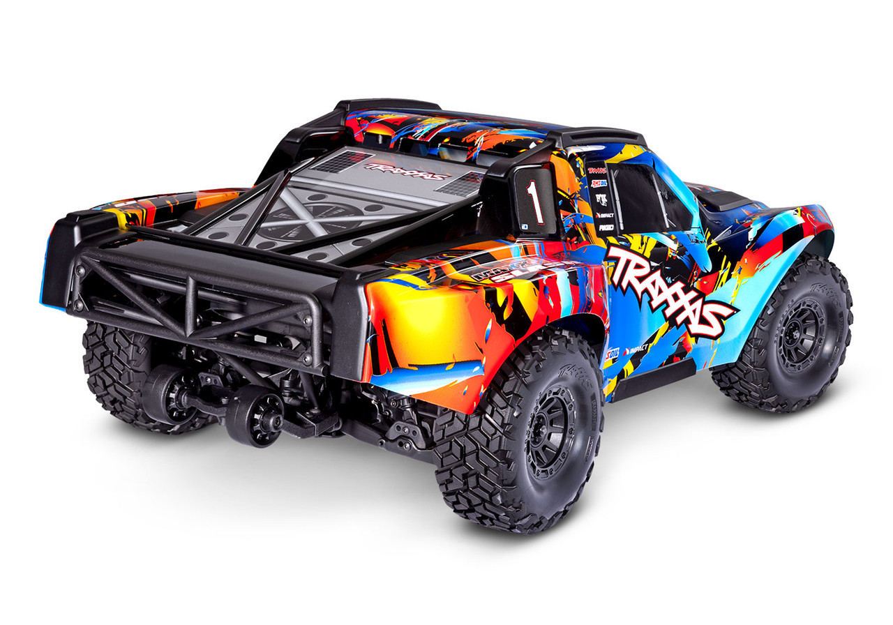 TRA102076-4-C TRAXXAS Maxx Slash: 1/10 Scale 4WD Brushless