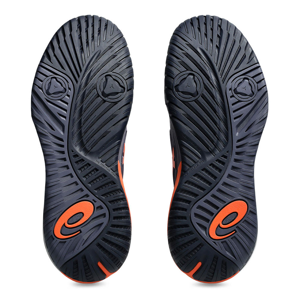 ASICS Gel-Resolution X Men's Greyish Purple/Nova Orange Court Shoe