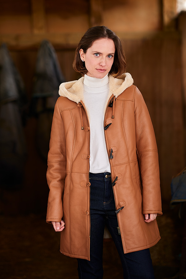 Sheepskin Duffle Coat
