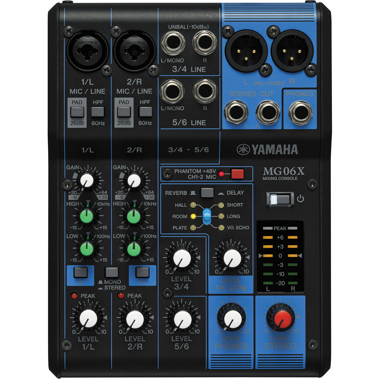 Yamaha MG06X Mixer | FrontEndAudio.com