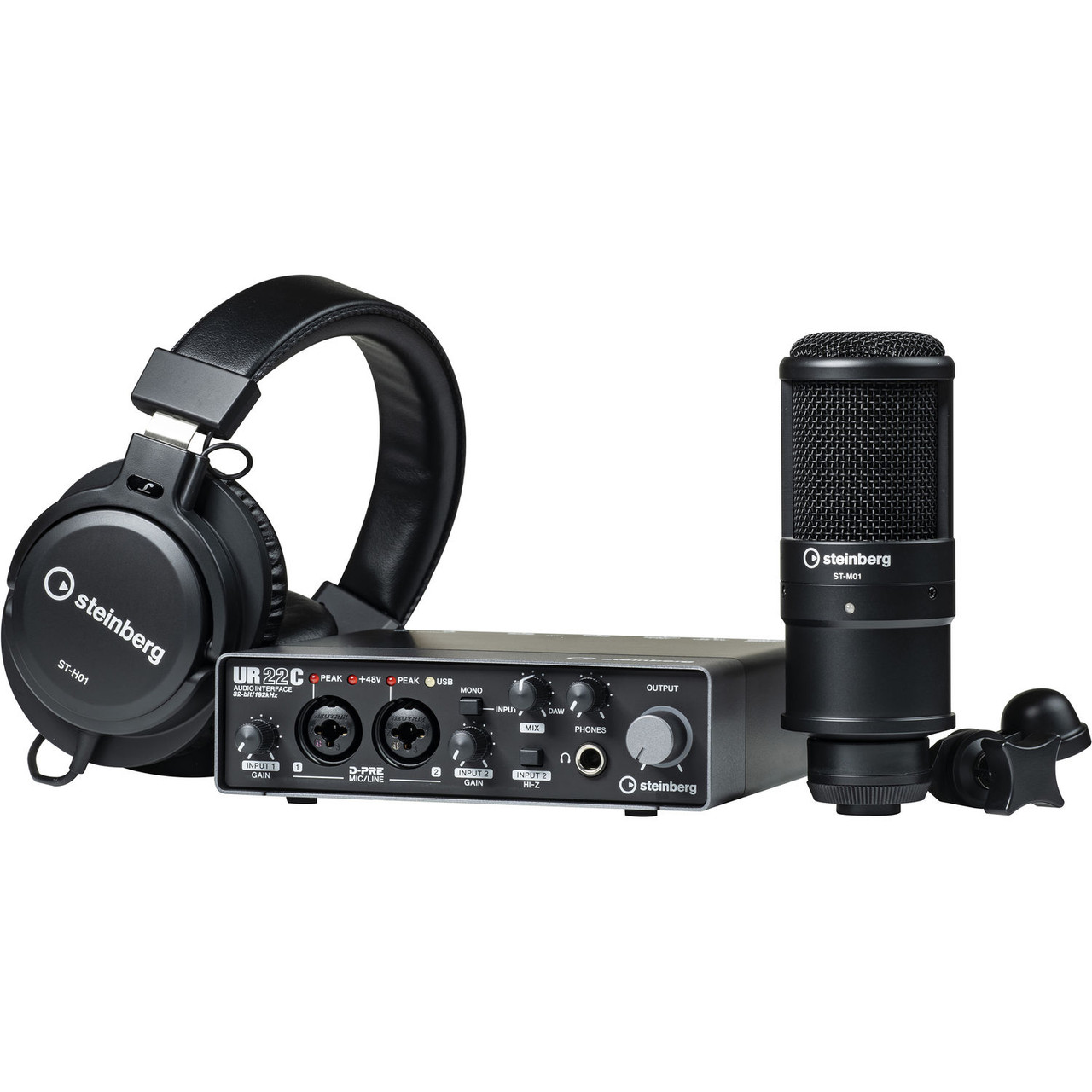 Steinberg UR22C Recording Pack | FrontEndAudio.com