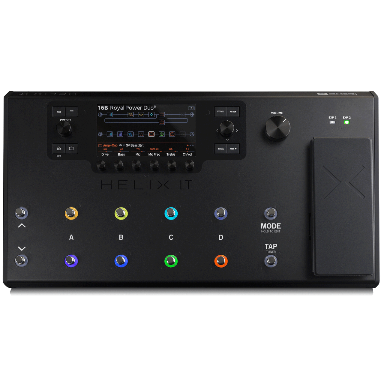 Line 6 Helix LT Guitar Multi-Effects Pedal | FrontEndAudio.com