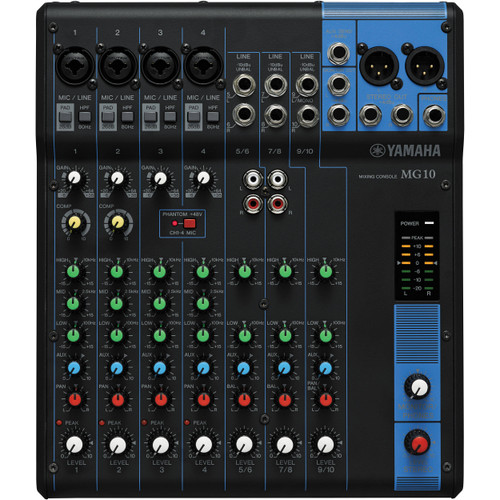 Yamaha MG10XU USB Mixer | FrontEndAudio.com