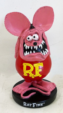 Rat Fink Standing Statue