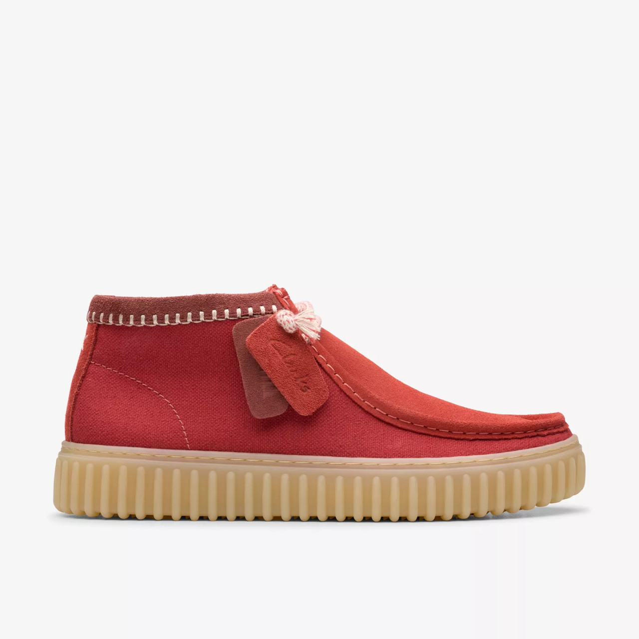 Clarks Torhill Hi - Red Combination - BUNKER