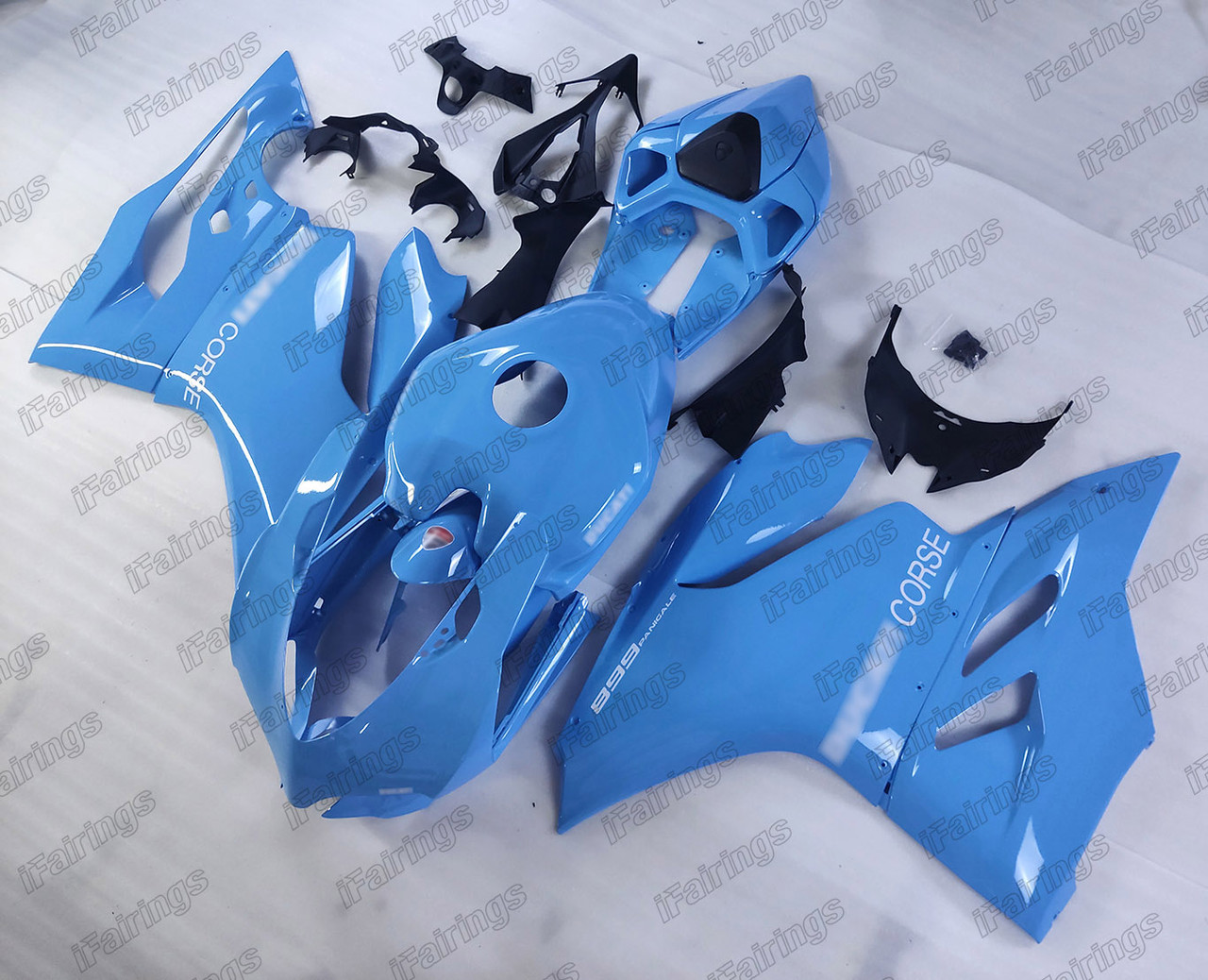Ducati 899/1199 Panigale Light Blue Fairings - iFairings