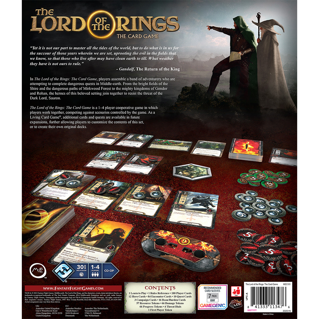 The Lord of the Rings LCG: Revised Core Set - Game Nerdz