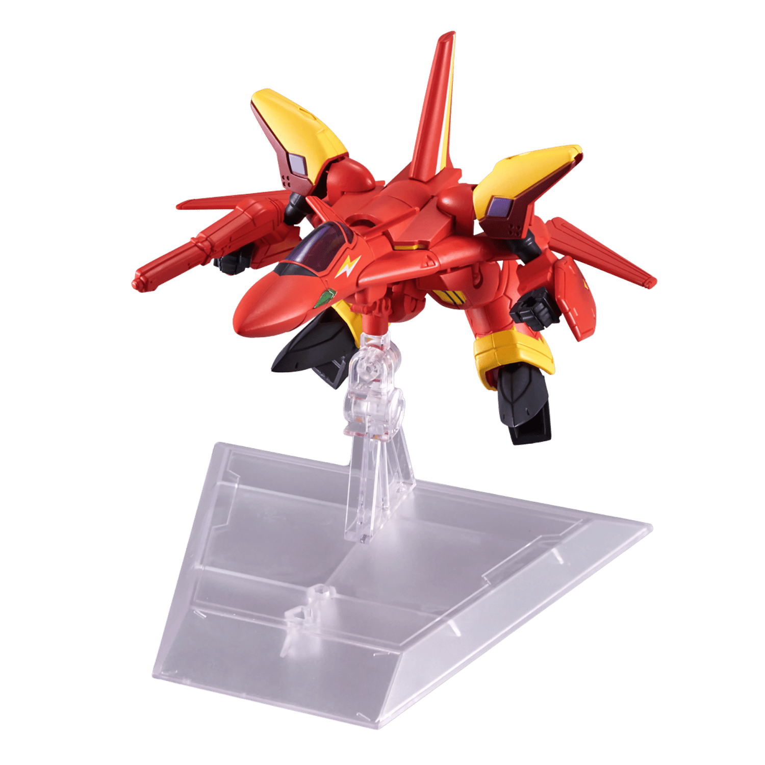 Macross 7: VF-19 Custom Fire Valkyrie & Basara Nekki TAMASHII