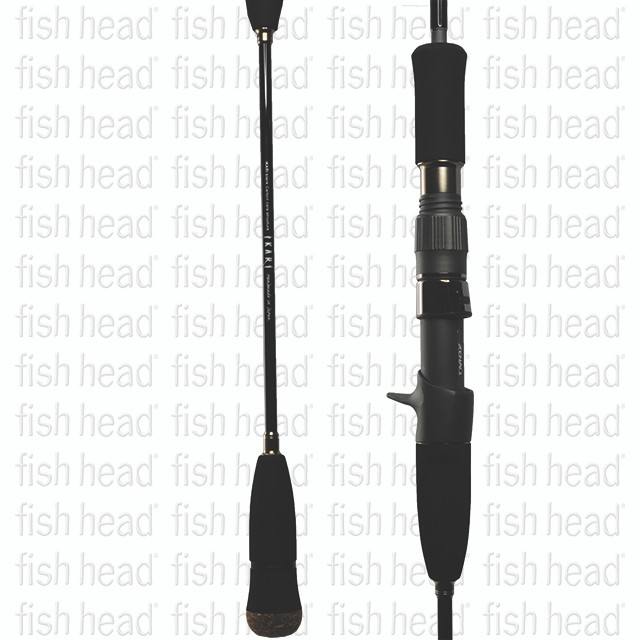 Zenaq Ikari Jig FB64-5 Over Head Jigging Rod - Fish Head