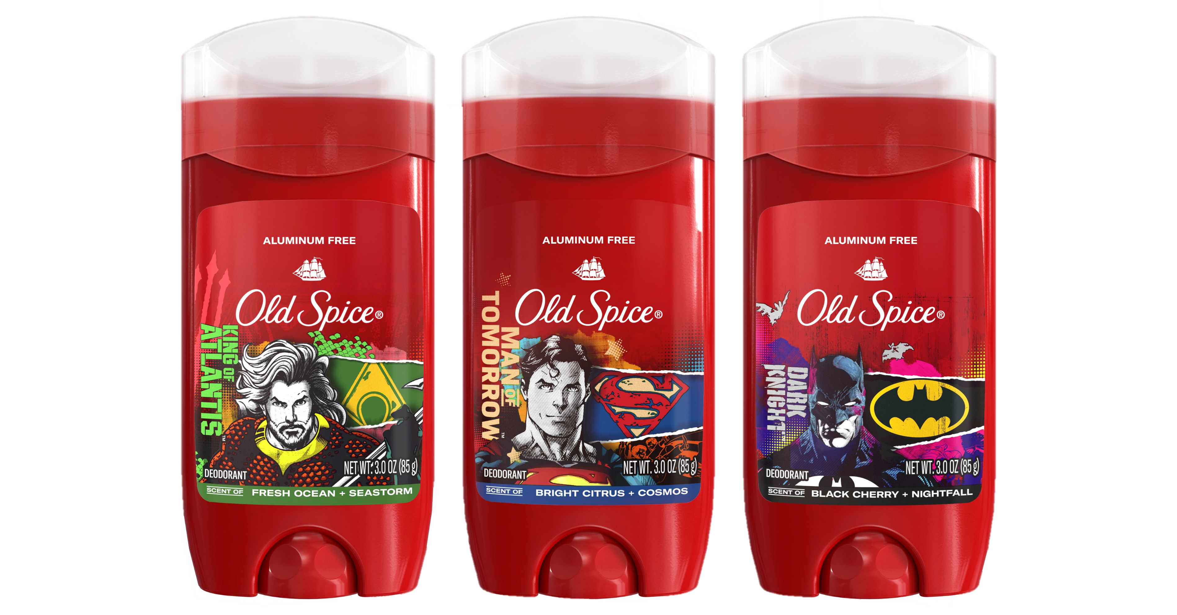 DC x Old Spice Deodorant Bundle