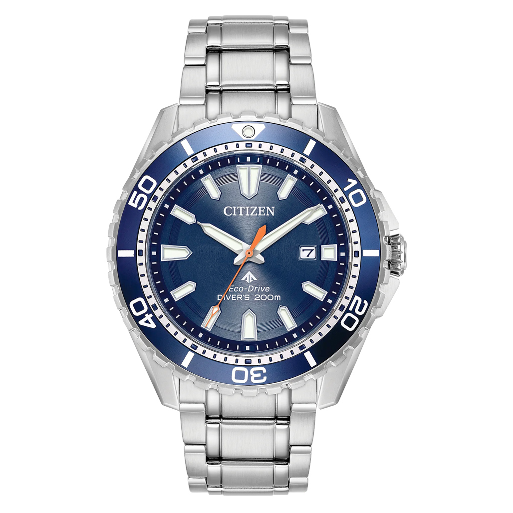 Citizen Eco-Drive Promaster Dive Watch with Blue Dial #BN0191-55L