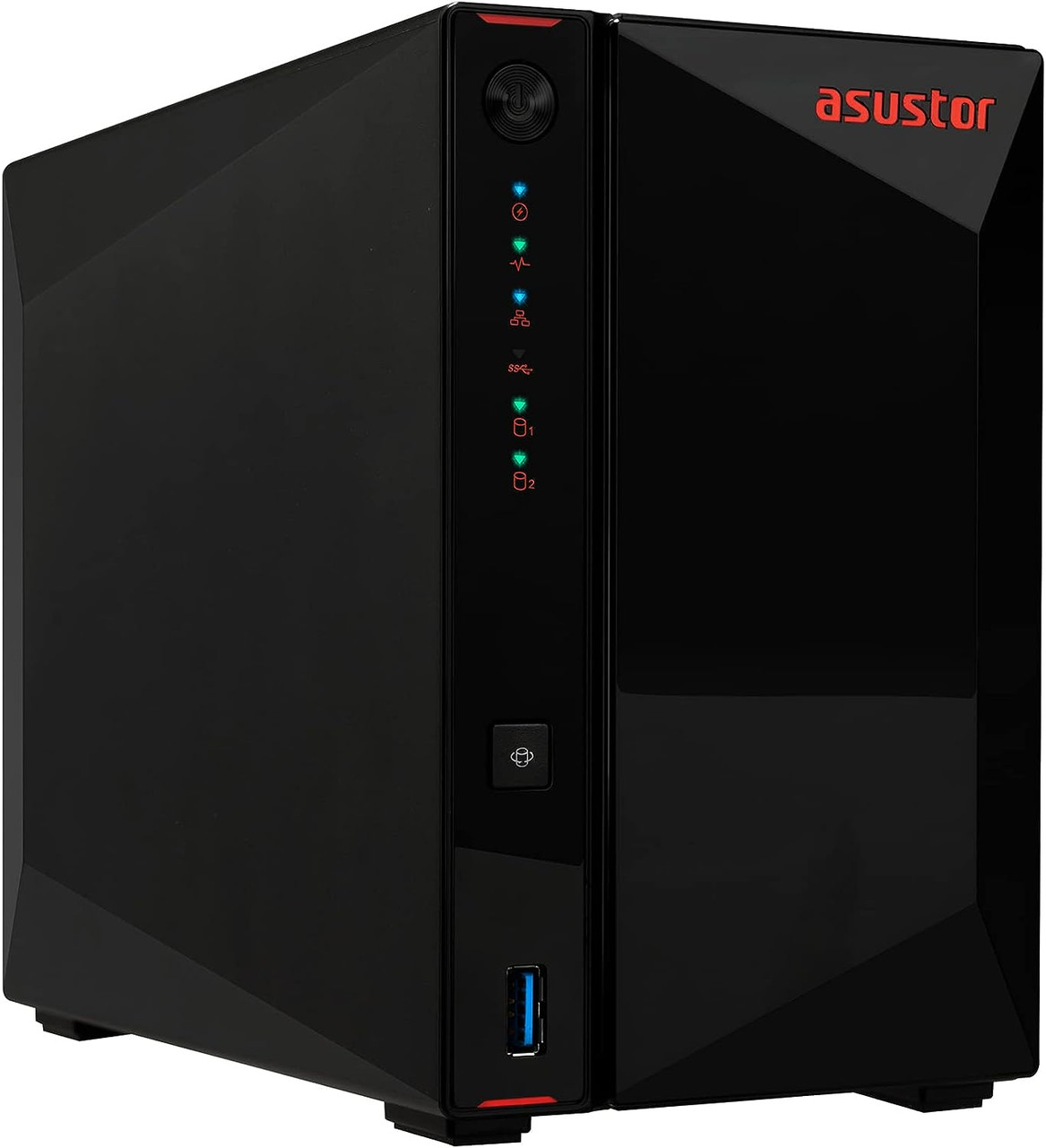Asustor AS5402T Nimbustor 2 Gen2 2 Bay NAS,Quad-Core 2.0GHz CPU