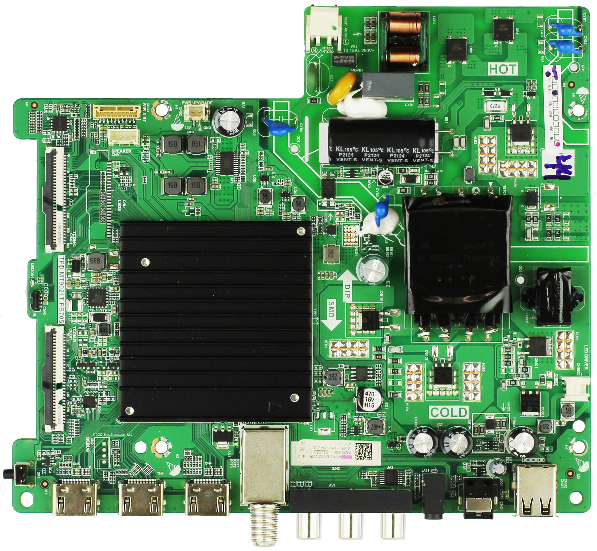 Toshiba Main Board/Power Supply 302159 302160 for 43V35KU