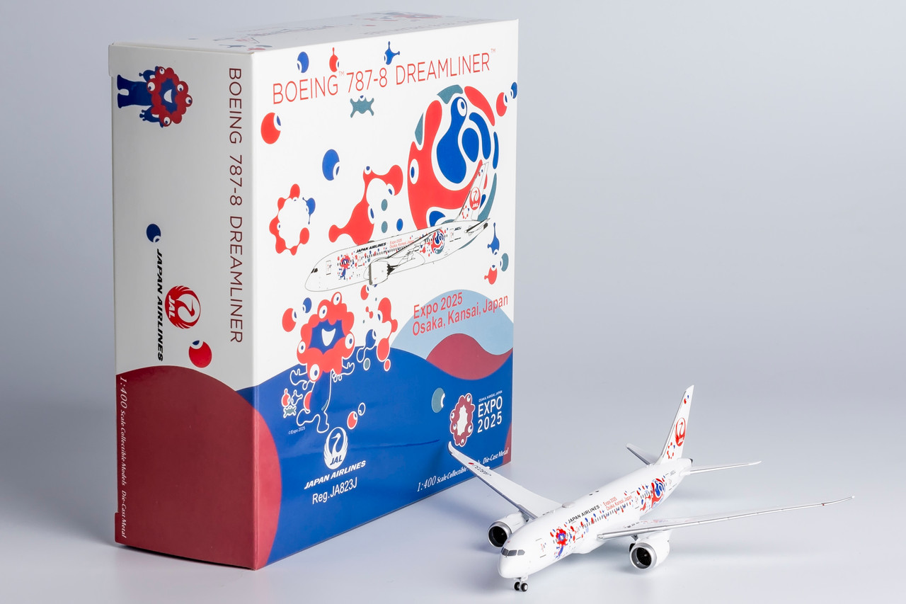 Japan Airlines (JAL) 787-8 Dreamliner JA823J (Expo 2025 Osaka